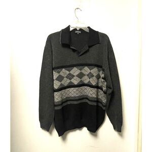 Umberto Vallati Italian Made Wool Blend Men Sweater